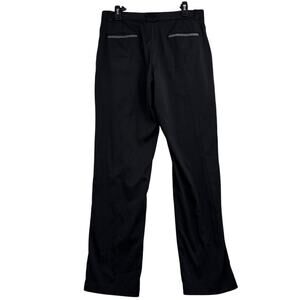 Slazenger Golf Trouser Pants Mens 34 x 34 Black Pockets Stretch Flat Front